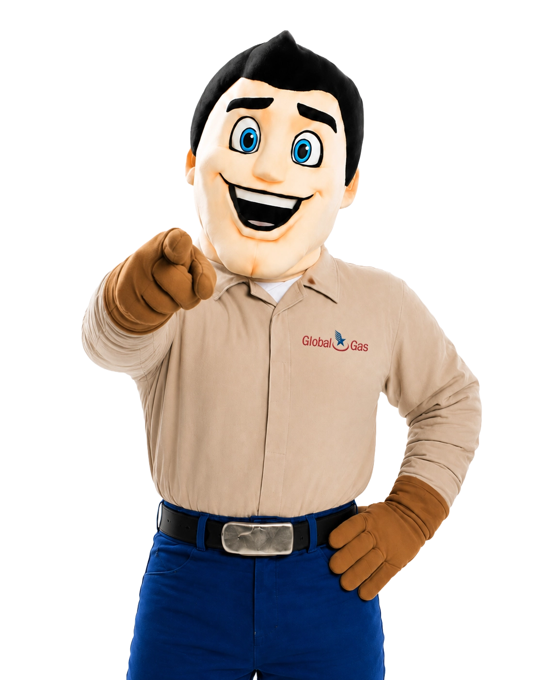 Gastavo, personaje de Global Gas, te saluda